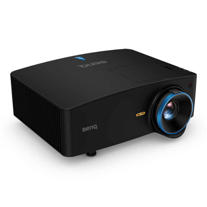 Certified Refurbished BenQ LK936ST 4K HDR Short Throw Laser Golf Simulator Projector left side angle.