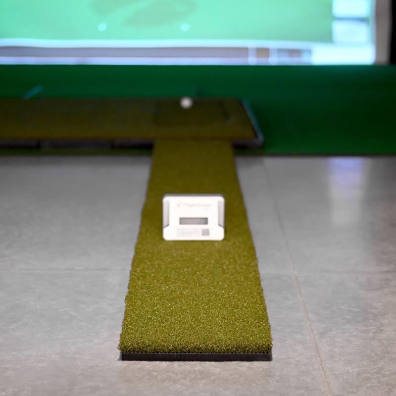 Carls Place Golf Mat Extension Strip simulator setup green turf sensor.