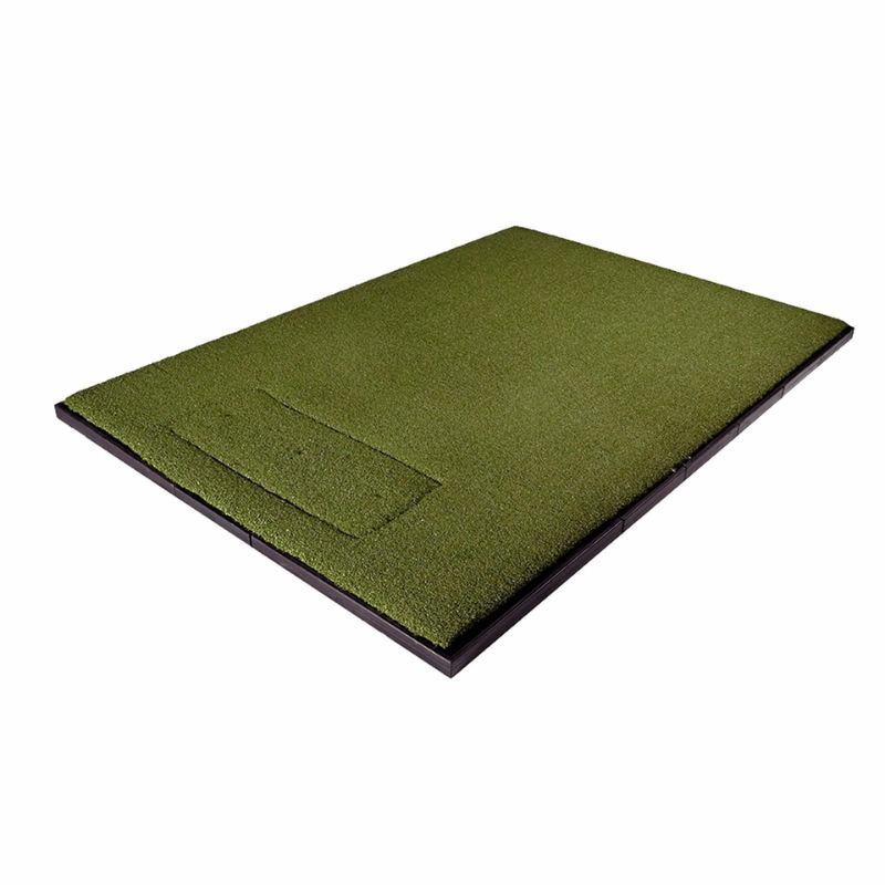 Carl's Place HotShot Golf Mat Base installed on a 4'x5' HotShot Hitting Mat.