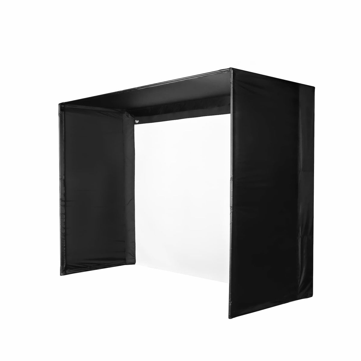 DIY Golf Simulator Enclosure Kit with Carl's Place Back Cover Kit.