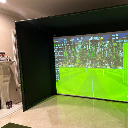 Daniel Kim — simulator setup