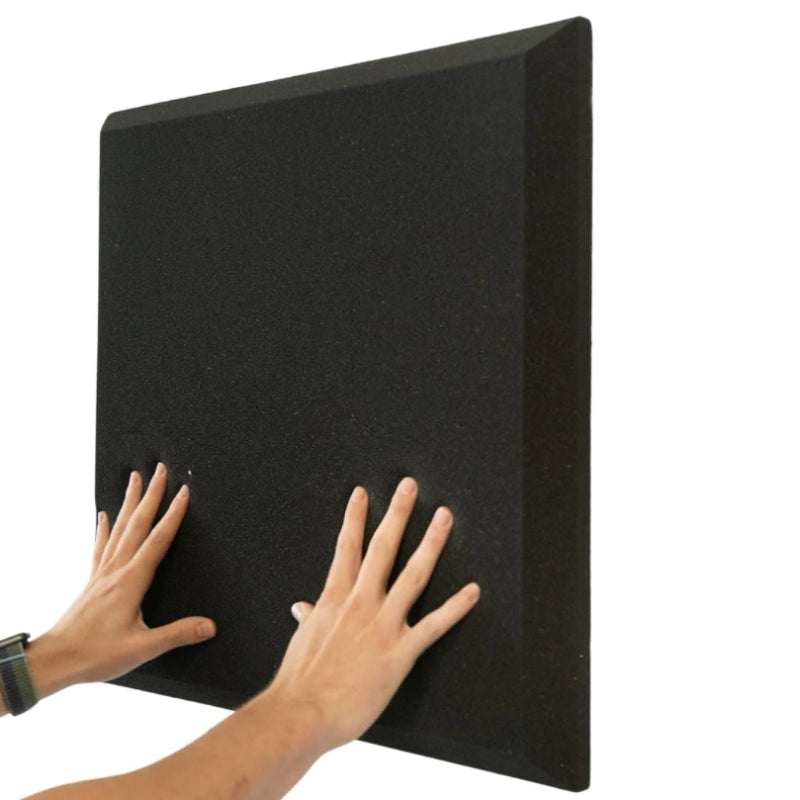 Foam Peel & Stick Golf Simulator Wall Panel installation.