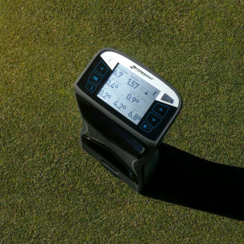 Foresight Sports GCQuad Essential Putting Analysis overhead view.