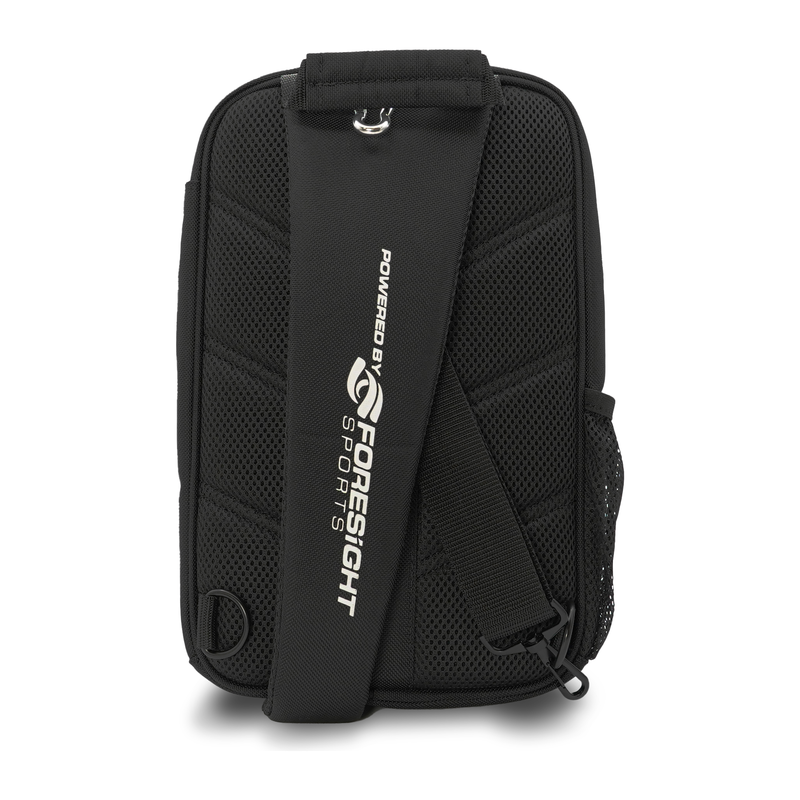 Foresight Sports GCQuad Sling Bag back view.
