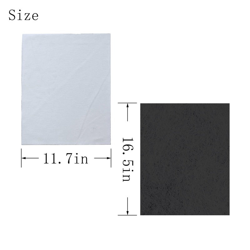 Impact Sports Impact Screen Patch Kit patch dimensions of 16.5 inches by 11.7 inches.