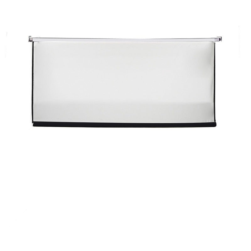Impact Sports Motorized Retractable Golf Impact Screen stopped partway down at a programmed custom height.