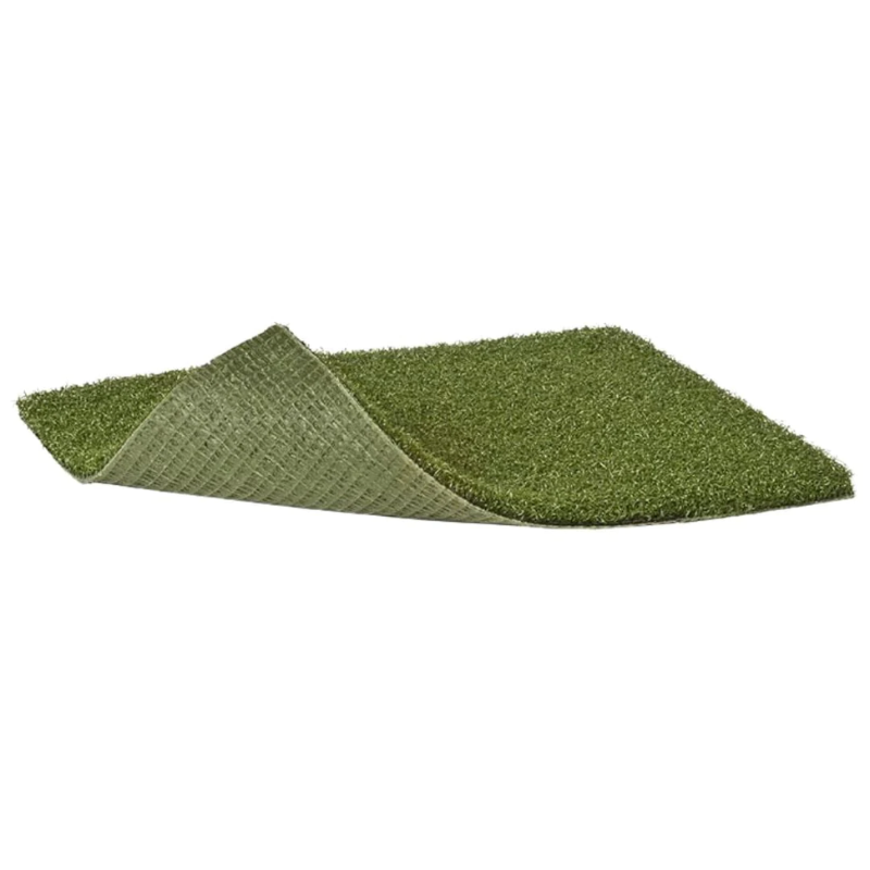 A sample swatch of Money Putt Golf Turf.