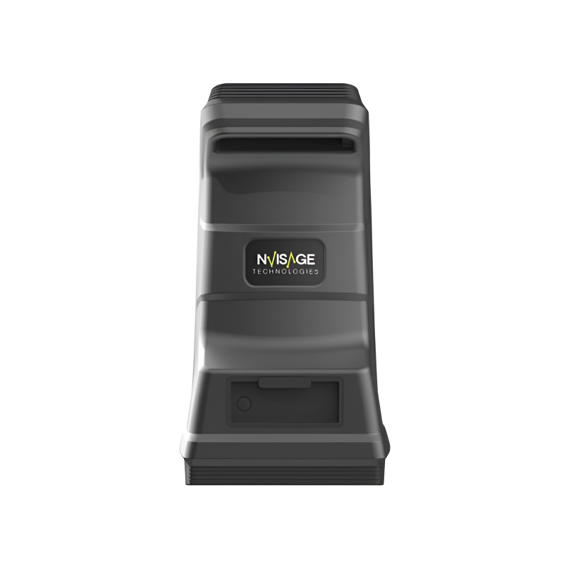 NVISAGE NEO-E Launch Monitor back view logo.