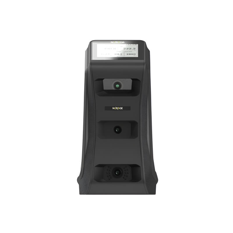 NVISAGE NEO E Launch Monitor front view 3 cameras.