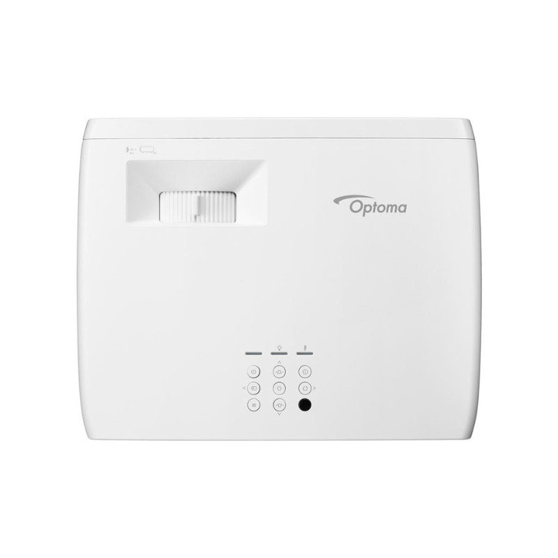 Optoma GT2000HDR 3500 Lumens 1080P Short Throw Golf Simulator Projector top view.