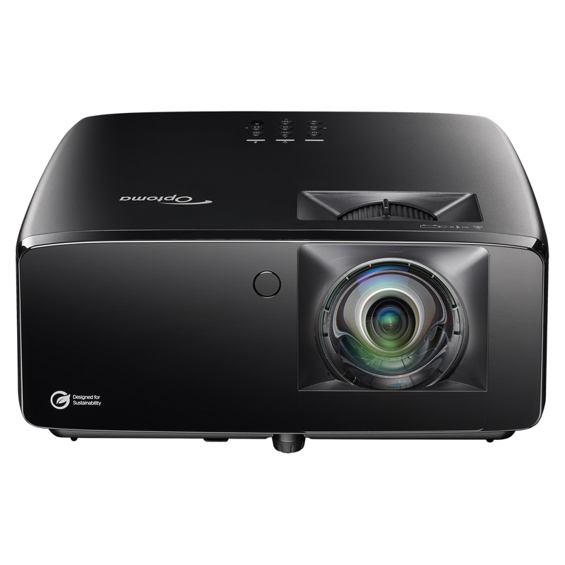 Optoma GT2300HDR 3600-Lumens 1080p Short Throw Golf Simulator Projector front view.
