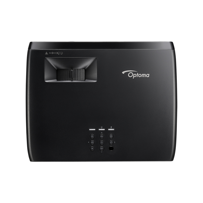 Optoma GT2300HDR 3600-Lumens 1080p Short Throw Golf Simulator Projector top view.