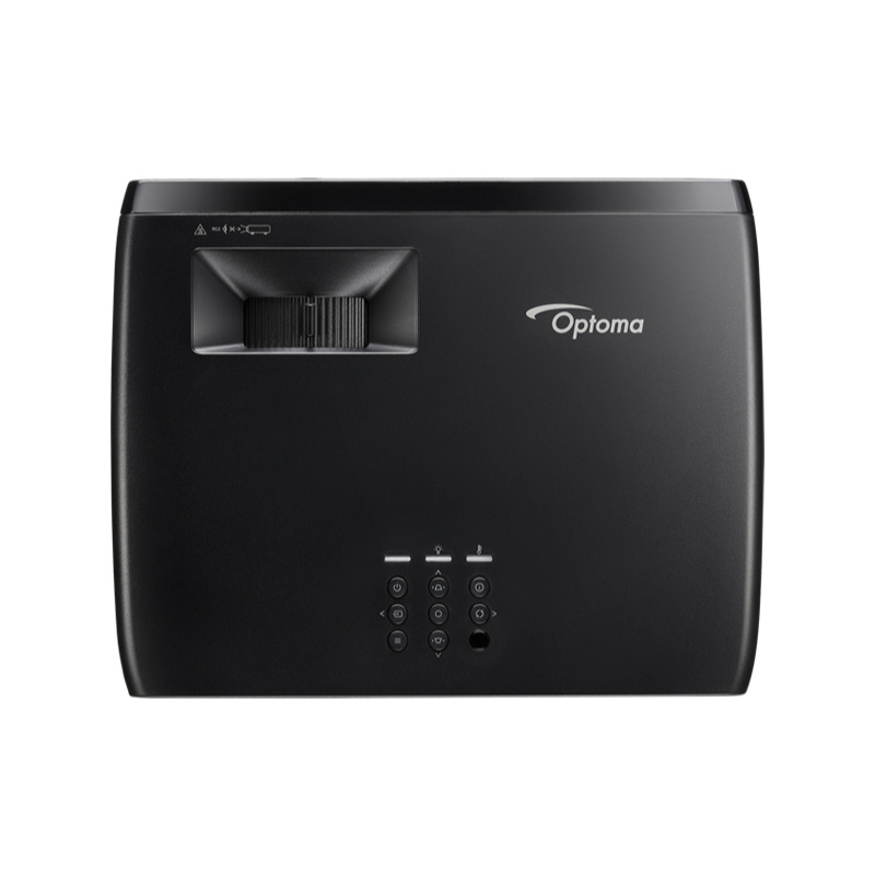 Optoma GT2400HDR 4200-Lumens 1080p Short Throw Golf Simulator Projector top view.