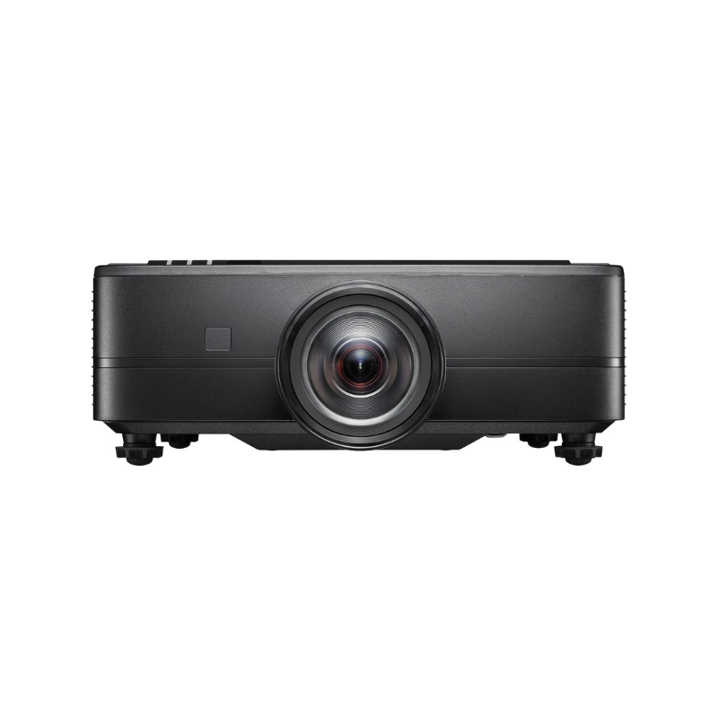 Optoma ZK810TST 8500 Lumens 4K Short Throw Golf Simulator Projector front view.