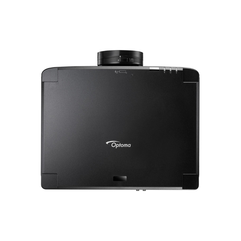 Optoma ZK810TST 8500 Lumens 4K Short Throw Golf Simulator Projector top view.