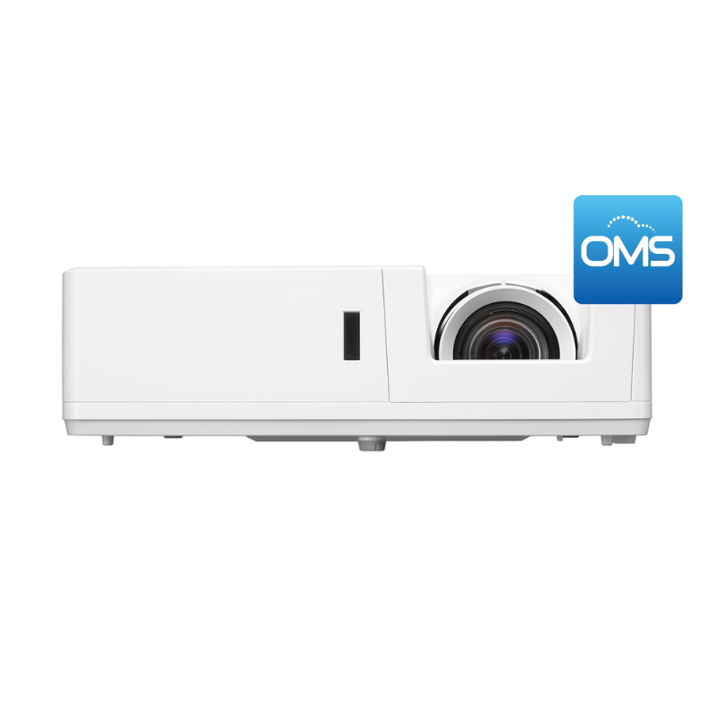 Optoma ZU607T 6500-Lumens WUXGA Laser Golf Simulator Projector front view OMS.