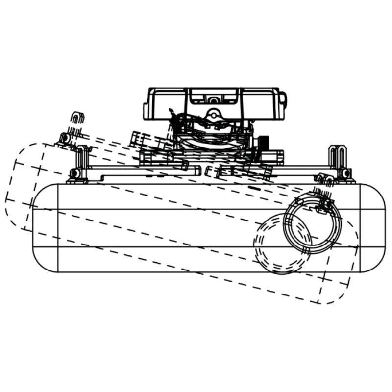 Frame-Mount Projector Mounting Kit projector roll.