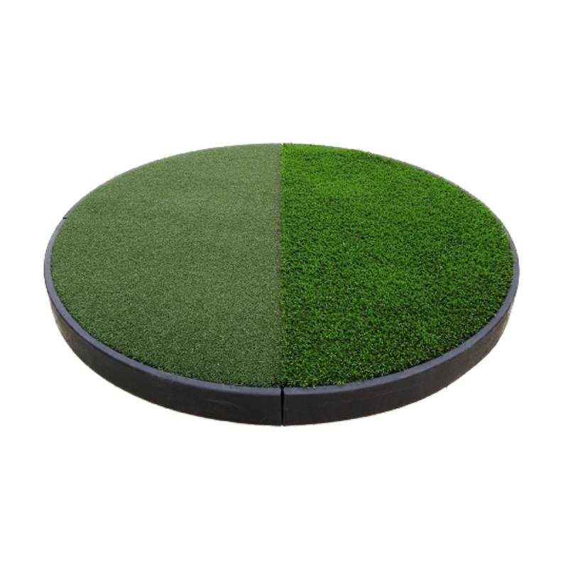 Pro Putt Systems Multi Surface Chipping Pad top view with two tone artificial turf.