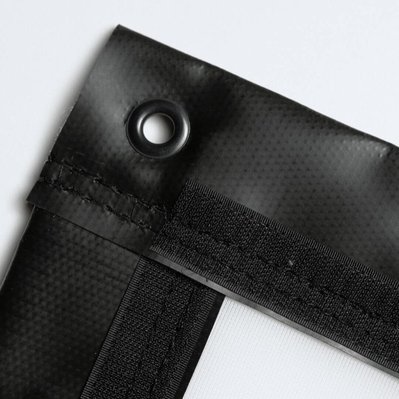 SIGPRO Premium Golf Simulator Impact Screen corner grommet.