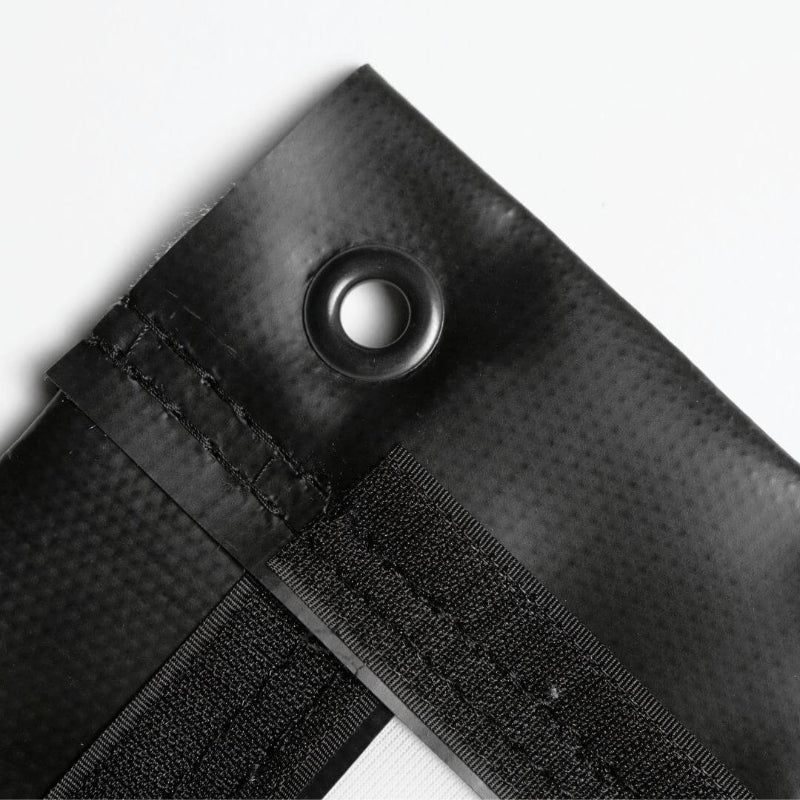 SIGPRO Premium Golf Simulator Impact Screen top grommet.