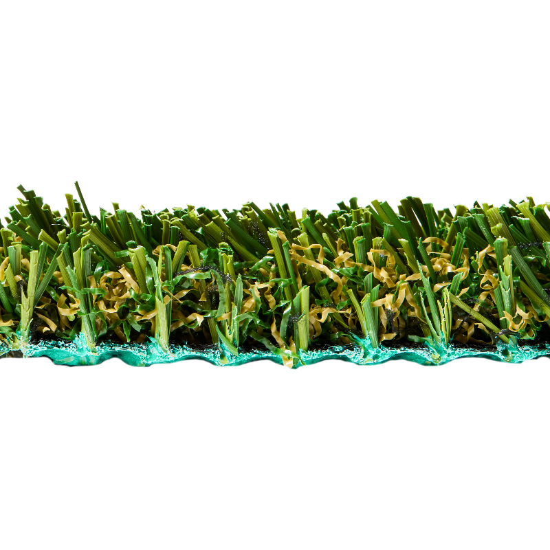 A sample swatch of SYNLawn SYNTipede 243 Rough Turf.