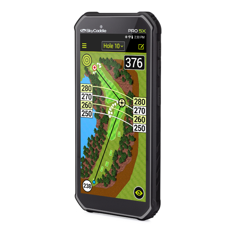 SkyCaddie PRO 5X right side view.