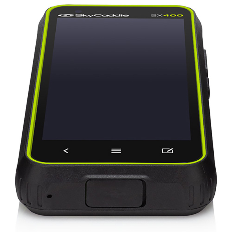 SkyCaddie SX400 bottom view.