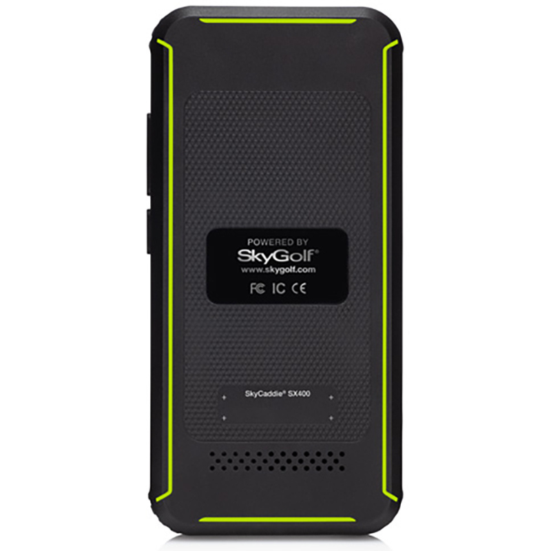 SkyCaddie SX400 rear view.