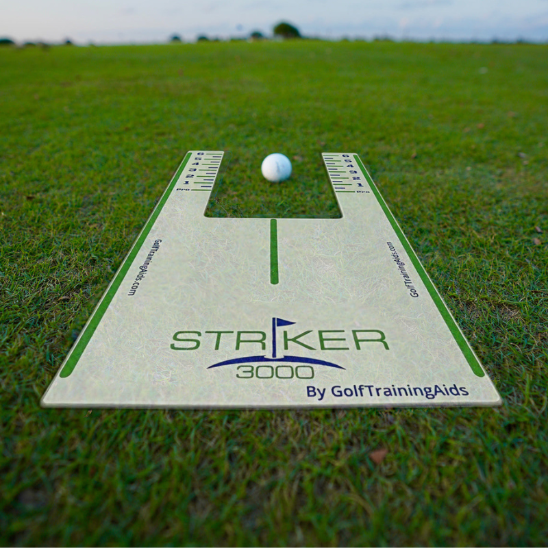 Striker 3000 Golf Strike Board close view.