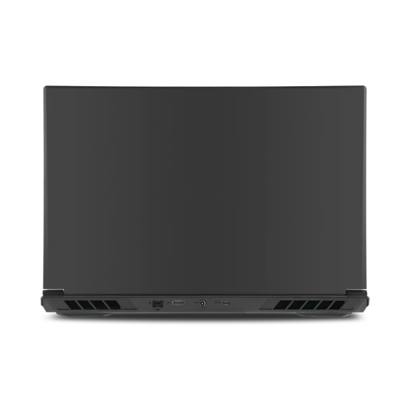 SurfThing M3H Golf Simulator Laptop rear front view.