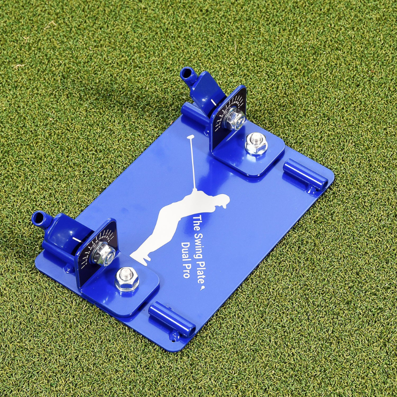 Swing Plate Dual Pro by Jamie Brittain top view with turf.
