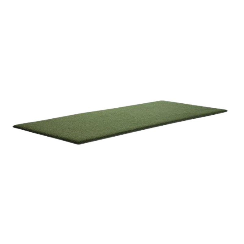 SwingTurf Golf Hitting Mat 4' x 9' side view.