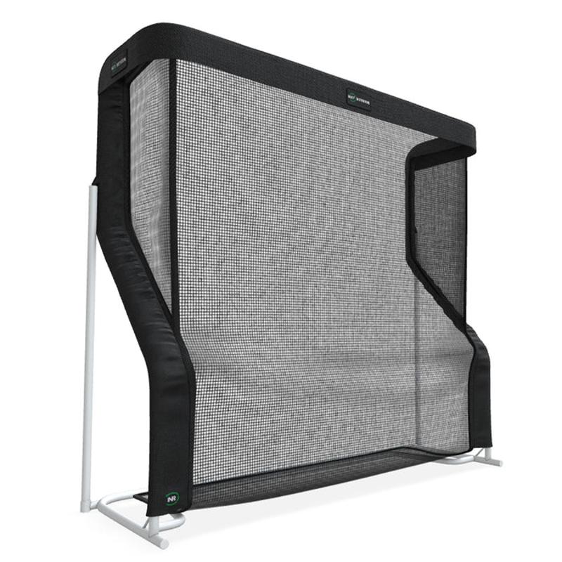The Net Return Pro Series Golf Net Pro XL angled front view.