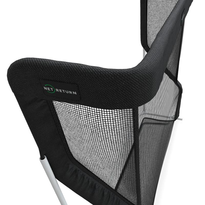 The Net Return Pro Series Golf Net Pro XL side profile.