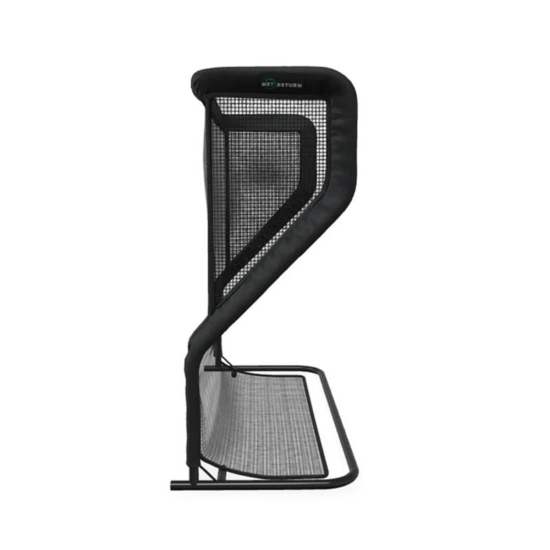 The Net Return Pro Series Golf Net Pro left side view.
