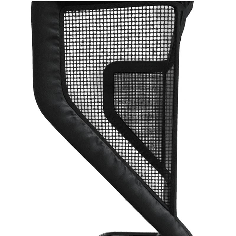 The Net Return Pro Series Golf Net Pro side view close up.