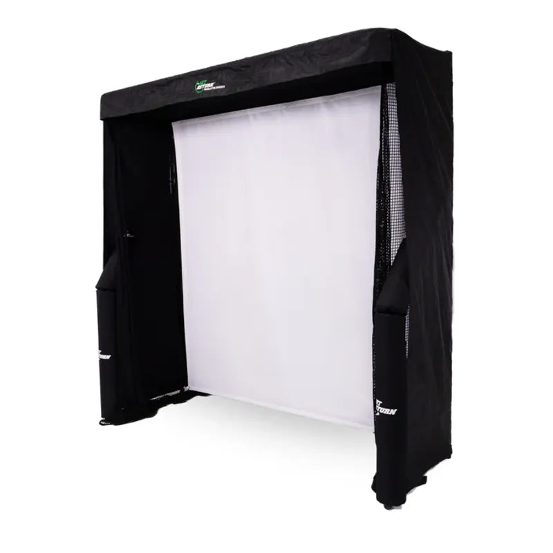 The Net Return Simulator Bay angled full frame.