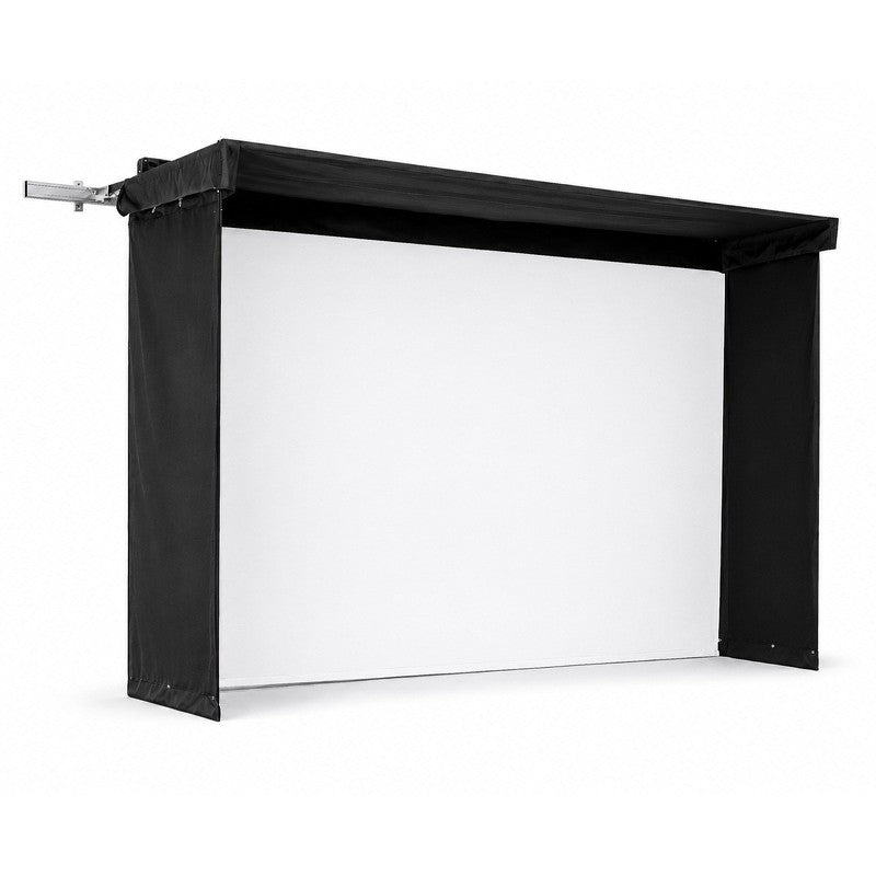 The SportsScreen Vanish LITE Series Golf Simulator Enclosure Vanish LITE 13 hero render view.