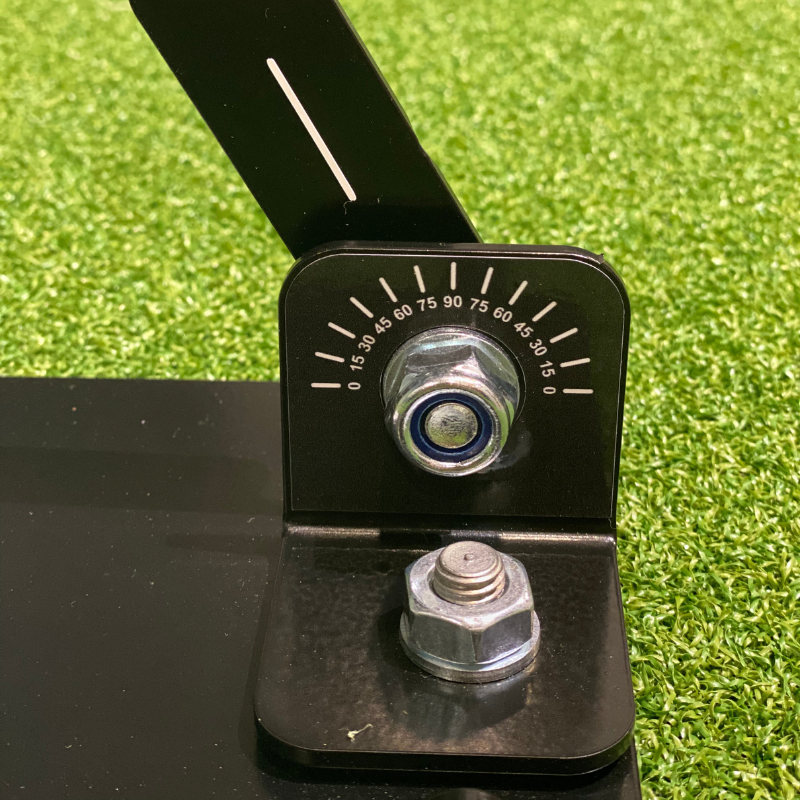 The Swing Plate Base angle view.