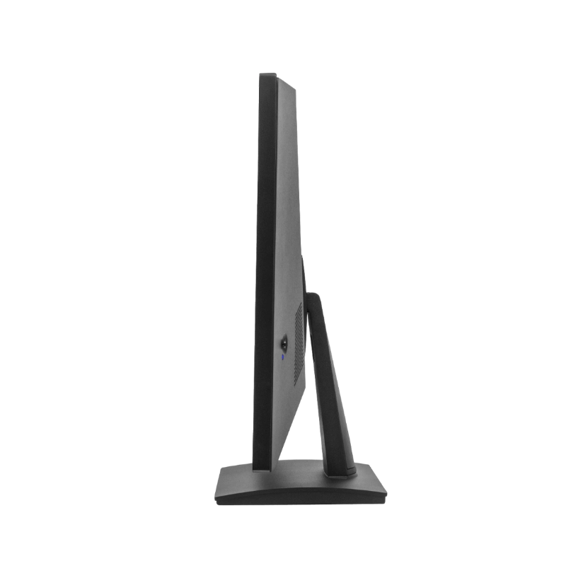 Touch Screen Guru Ultra Series 27" 4K Touch Screen Monitor left side view.