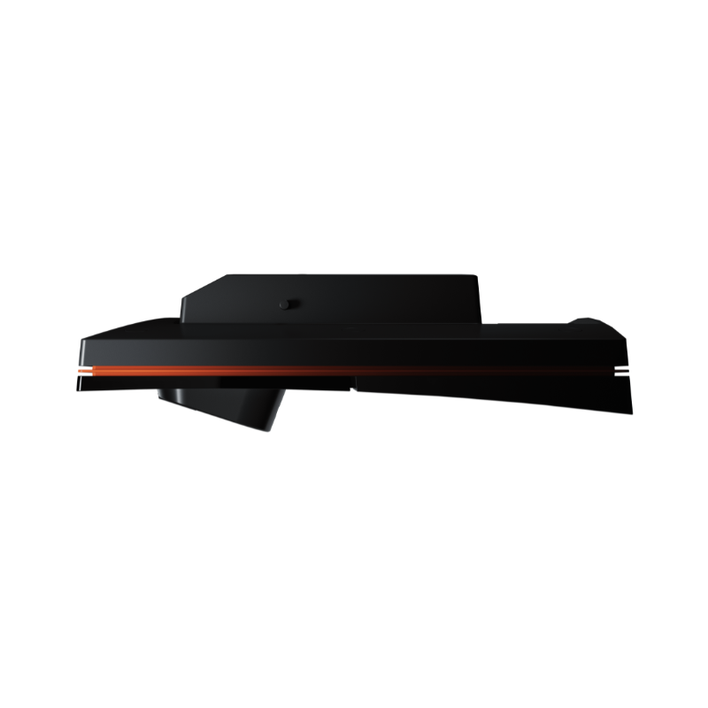 Trackman iO Launch Monitor side profile view.