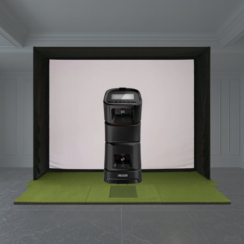 Uneekor EYE MINI SIG Golf Simulator Package.