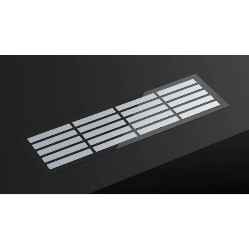 Uneekor QED Bar Club Stickers displayed on sheet angle view.