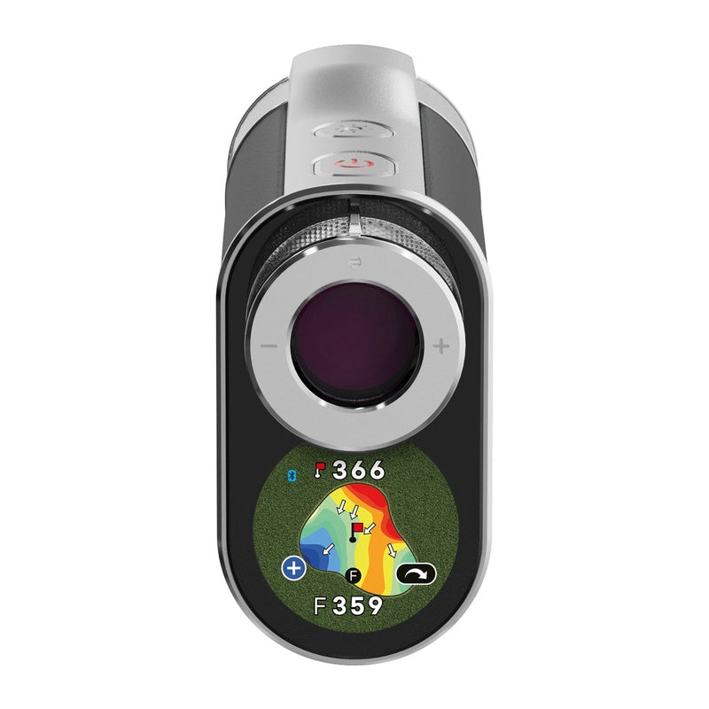 Voice Caddie SL3 Hybrid GPS Laser Rangefinder lifestyle.