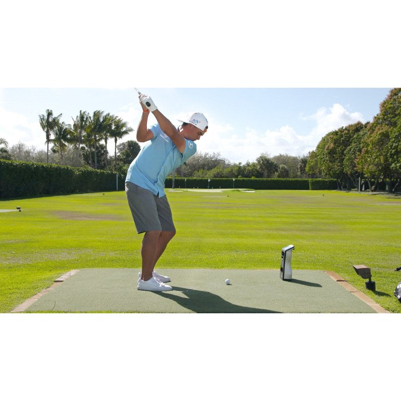 Rickie Fowler using the Foresight Sports GCQuad Launch Monitor